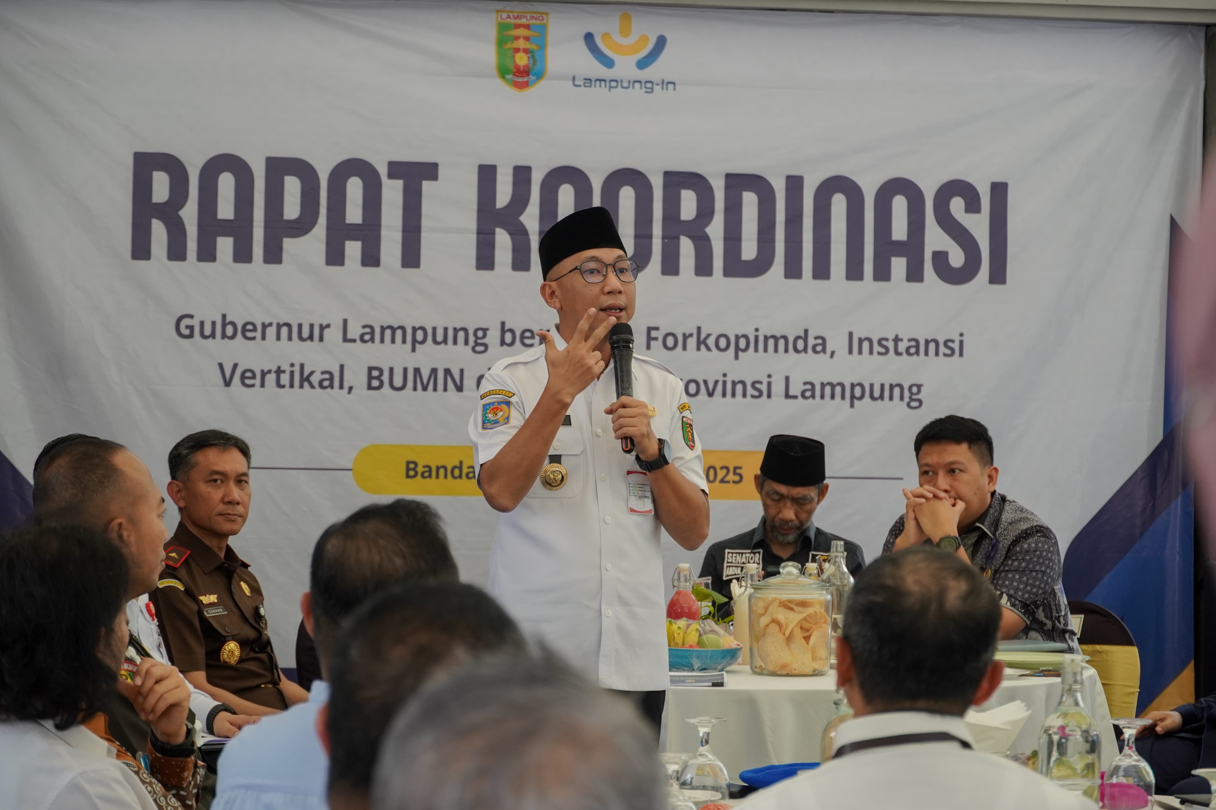 Hilangkan Sekat, Bangun Lampung Bersama, Gubernur Tegaskan Pentingnya Sinergi Lintas Sektor